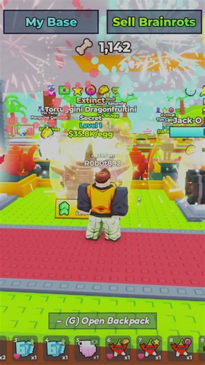 ADMIN ABUSE 💀 6PM JOIN MY LIVESTREAM TODAY! MY BRAINROT EGG FARM 🥚