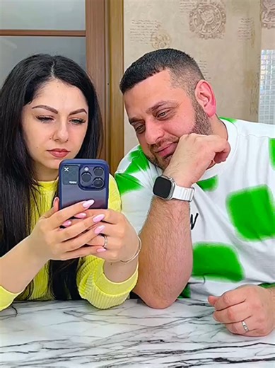 Watermelon vs Slime Challenge gone wrong 😂🍉 #slime #watermelon #prank #funnycouple #comedy