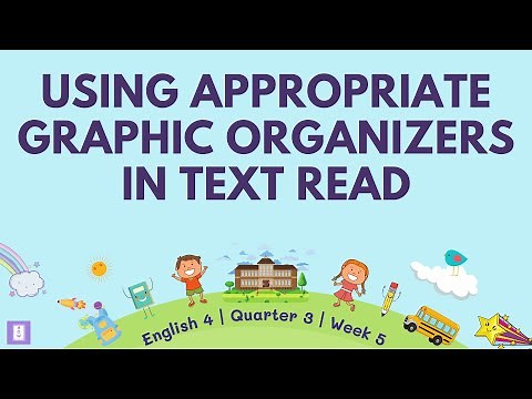 Using Appropriate Graphic Organizers in Texts Read | English 4 Quarter 3 Week 5