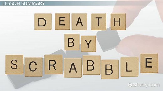 Death by Scrabble Summary, Theme & Character Analysis