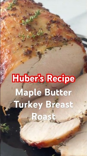 Maple Butter Turkey Breast Roast