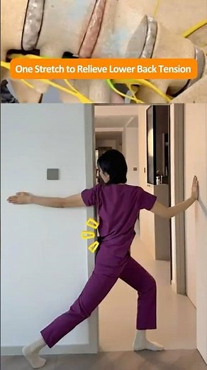 One Simple Home Stretch to Relieve Lower Back Tension and Stiffness
