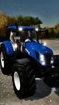 New Holland T7 Realistic Engine Sound - Fs 22 Mods