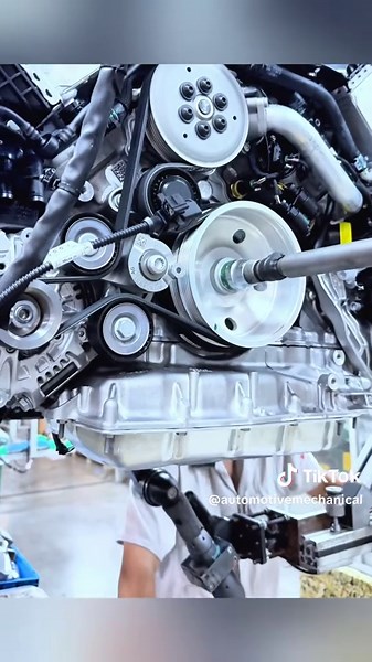 Audi EA839 V6 engine assembled to DL552 transmission explained
