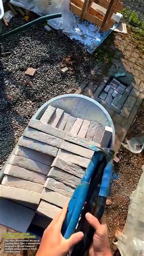 Paving Stone Lifting Tool | Efficient Brick Handling Process