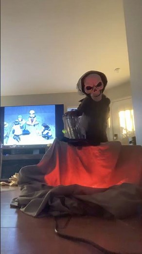 2026 animated reaper #spooky #spirithalloween #horror #scary #halloween #halloweencostumes ￼￼