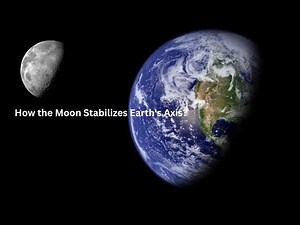 The Moon's Gravitational Pull: How It Stabilizes Earth's Axis and Sustains Life on Our Planet