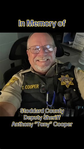 In memory of Stoddard County (Missouri) Deputy Anthony “Tony” Cooper. DSN: 883 Tony served in law enforcement for 35 years. End of watch: January 7, 2026. #Endofwatch #Deputy #Lawenforcement #Sheriff Tony always took a Friday #Selfie. These are in honor and memory of Deputy Cooper. I’ll miss you my friend. 💙