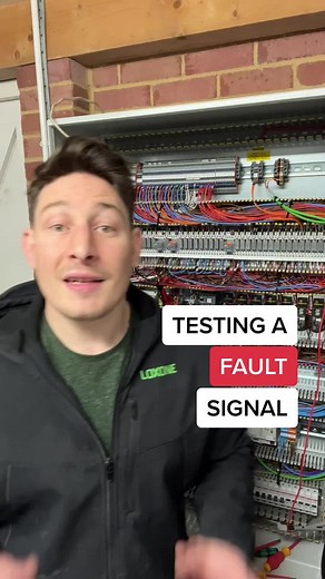 Testing Fault Signal Relay in Home Automation Panel