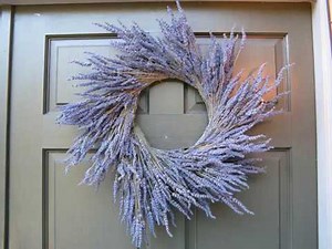 Lavender Wreath How to - How to make a lavender wreath