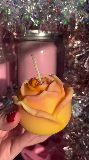 Candle Unmolding for a Beauty & the Beast Set