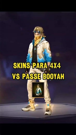 skins para 4x4 vs passe booyah #freefire