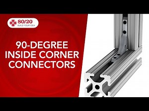 80/20: 90-Degree Inside Corner Connectors