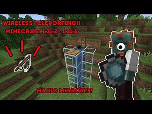 EASY Wireless Teleportation!! Minecraft 1.21.2 - 1.21.6+