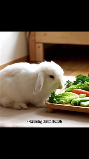 ASMR – Relaxing Bunny Eating Sounds