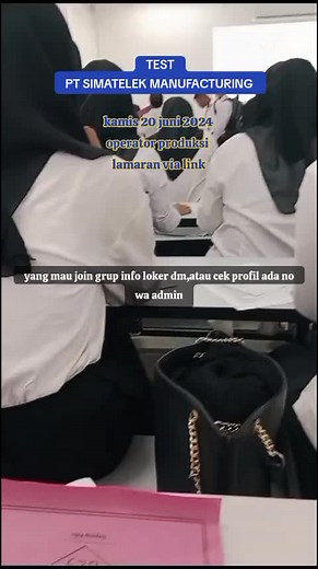 PT SIMATELEK MANUFACTURING Job Vacancy for Production Operator