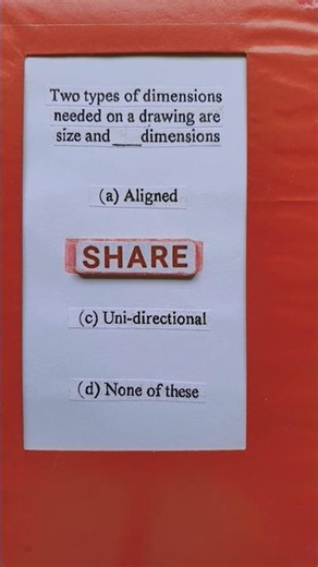 To get the complete idea of any object which dimensions are required besides the size dimensions.