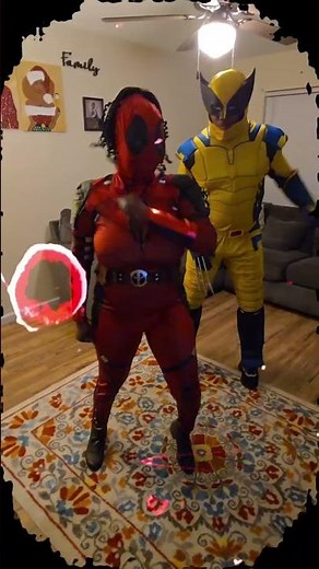 Deadpool & Wolverine dancing to #nsync #deadpool #wolverine