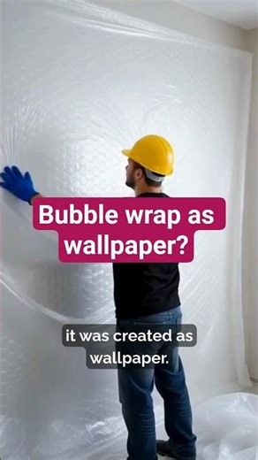The WEIRD Reason Bubble Wrap Was Originally Created