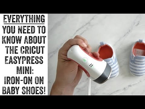 Cricut EasyPress Mini: Everything You Need to Know About Applying Iron-On/ HTV On Shoes