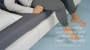 Sleep Analyzer is a snap to install and after a one-time setup, all you need to do—is sleep. Available in Europe with medical-grade #SleepApnea detection. 💤 https://bit.ly/3bK2kER | Withings