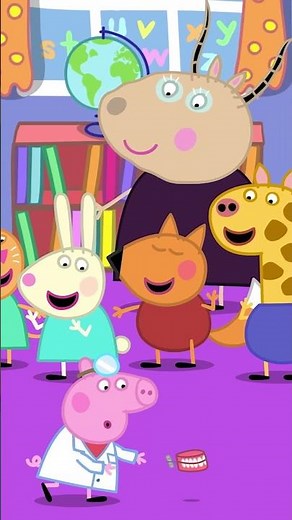 Peppa Pig Is The Dentist! #shorts