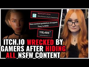 Gamers ROAST Itchoio After Shadowbanning ALL NSFW Content To Appease Payment Processors