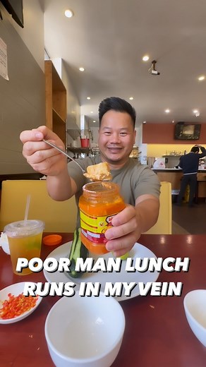 45K views · 126 reactions | The Poor Man Lunch obsession. Every nite runs in my vein. Maybe the poor childhood memories never gone away… and listening to classic pop song. Duma what else do I need in life? What is your favorite poor man food? What is your favorite classic Vietnamese Karaoke song ever? Do what you love. Love what you eat. #simplelife #vietnamesefood | GAO Viet Kitchen & Bar | Facebook