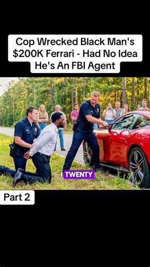 Cop Wrecked Black Man's $200K Ferrari - Had No Idea He's An FBI Agent #new #newstories #newstory #foryourpage