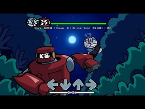 FNF - Doraemon's Long Day - Swap Chase (by Punkett ft. LingoeBingo) - [FC/4k]