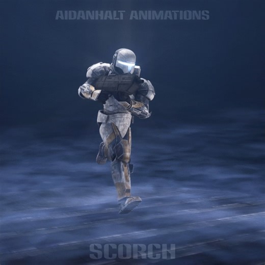 Aidan Halteman on Instagram: "Here's a little test Scorch run cycle animation!! I'm so excited to use this updated model in my new animations!! Rebel Commando 4 is gonna look so good! Animated by me Base Model (Old Version): https://youtube.com/@badmotivator1992?si=KhWIJQYYsYVnw7KF Remodel and textures by me Music by Samuel Kim: https://youtube.com/@samuelkimmusic?si=KWn8eu2MfCrLFi9a #scorch #republiccommando #rebelcommando #deltasquad #badbatch #clonewars #blender3d #3danimation"