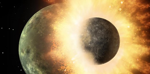 How the moon formed – new research