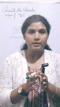 Why H20 is a molecule? chemistry#basic concepts#cbse#ncert#icse#upboard