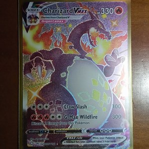 Pokemon Shining Fates Shiny Rare Charizard VMAX SV107/SV122 Mint