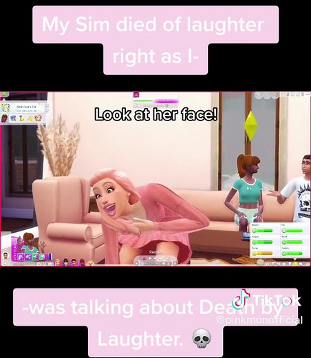 Sims 4 Death by Laughter: Hilarious Gameplay Moment