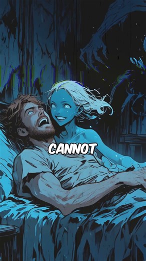 She Died For Love, Now She Haunts His Dreams - The Mare (Scandinavian) #shorts