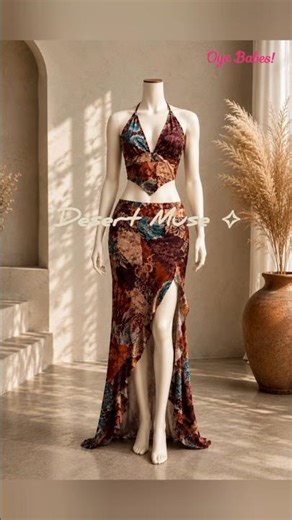 Desert muse #summer #summerfashion #fashionideas #ootdguide #softgirloutfits #fashion #style