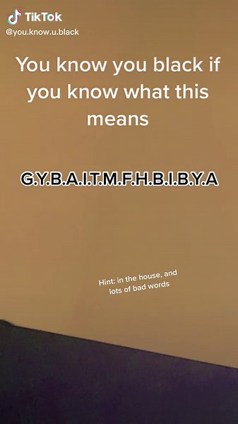 you.know.u.black on TikTok