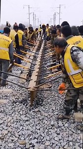 24K views · 61 reactions | Railway track construction #fbreels #construction | Konstrak/HomeIdeas | Facebook