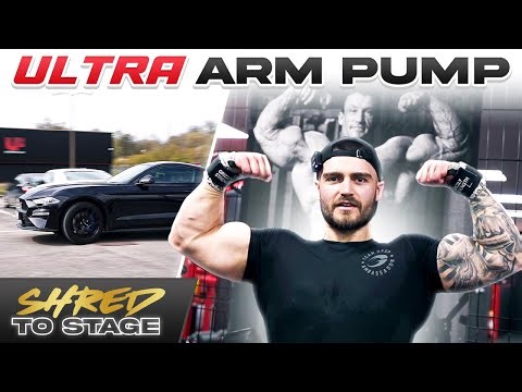 ULTRA ARM PUMP FT. DORIAN YATES MACHINES // SHRED TO STAGE // Ep.5