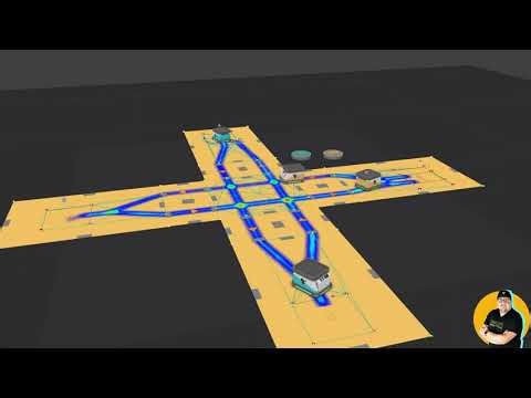 AMR planning in Visual Components