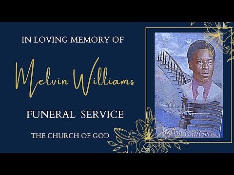 Melvin Williams Funeral Service 11/28/2020