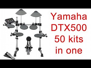 Testing Drum Presets on Yamaha DTX500