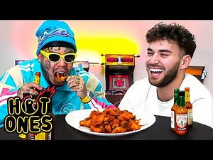 6ix9ine Exposes Everything on Hot Ones!!
