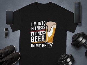 Funny Fitness Beer T-shirt, Sweatshirt, Hoodie, Gym Lover Gift, Craft Beer Fan, Workout Humor, Fitnness Beer Belly, Gift for Beer Drinkers - Etsy Canada