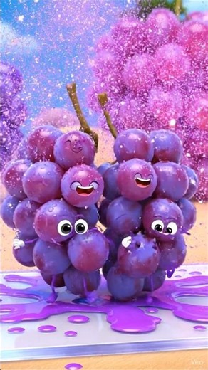 **“When grapes get cut… they start their funniest dance!” 🍇✨🔪💃