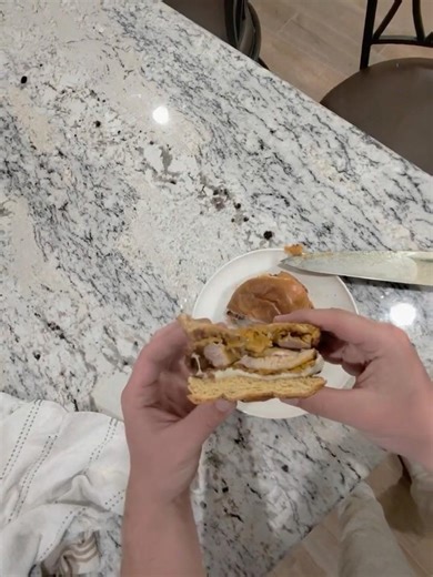 Indian-Spiced Hot Chicken Sandwich