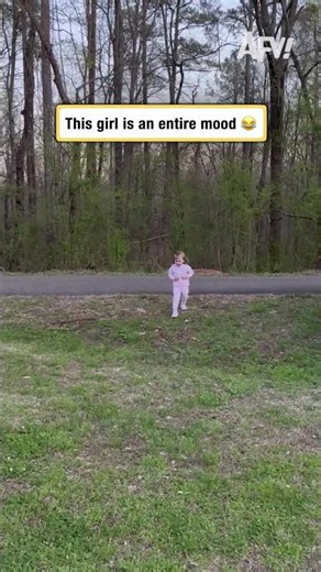 This girl is an entire mood 😂