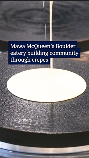 4.9K views · 13 reactions | Crepe Therapy Cafe Boulder chef Mawa...