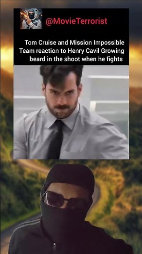 Henry Cavill's iconic beard became a movie legend. 🔥 #HenryCavill #MissionImpossible